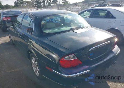 2000 Jaguar S-Type 4.0L V8 из США, поврежденный, VIN SAJDA01DXYGL65063